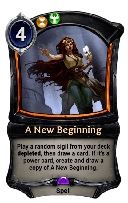 Card image for A New Beginning