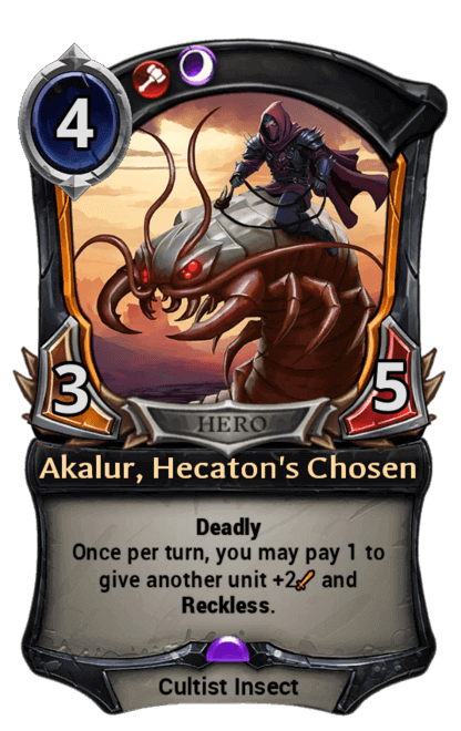 Card image for Akalur, Hecaton's Chosen