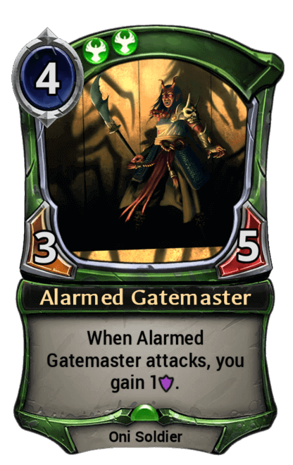 Card image for Alarmed Gatemaster