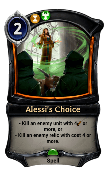 Card image for Alessi's Choice