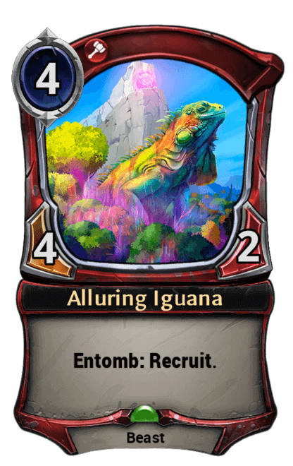 Card image for Alluring Iguana