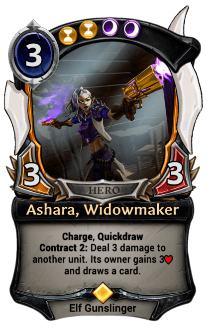 Card image for Ashara, Widowmaker