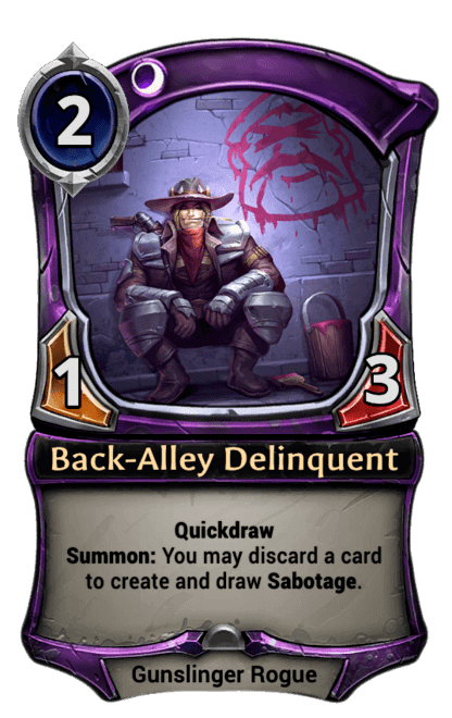 Card image for Back-Alley Delinquent