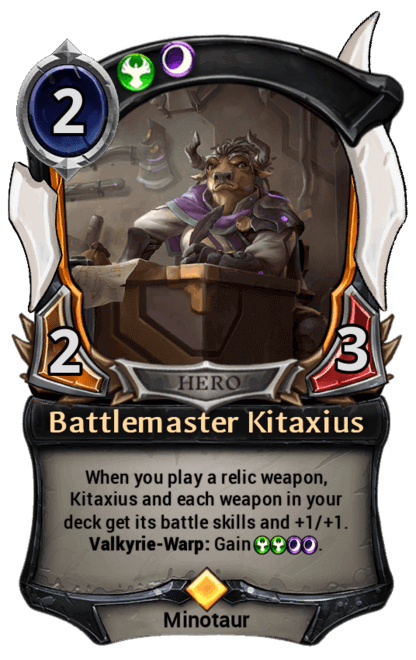 Card image for Battlemaster Kitaxius
