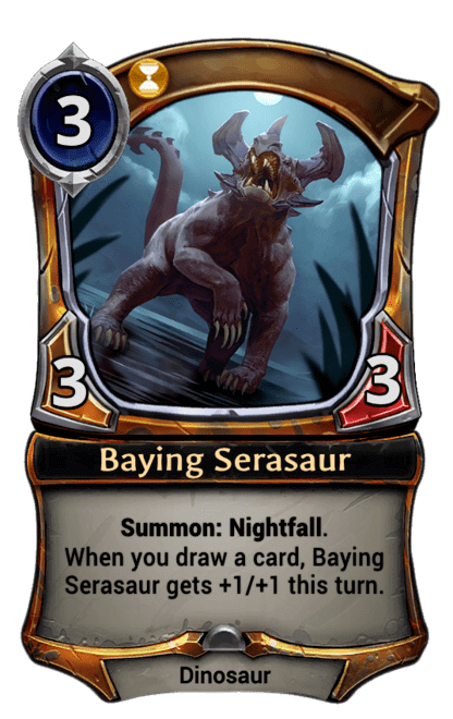 Card image for Baying Serasaur