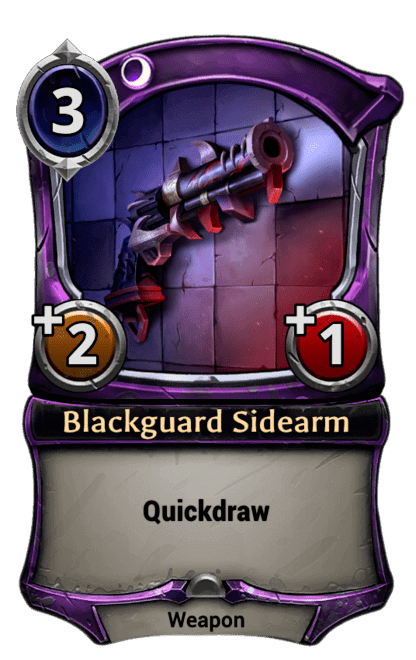 Card image for Blackguard Sidearm