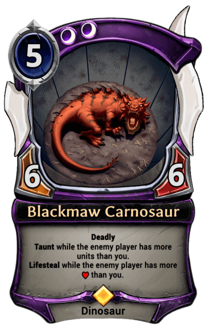 Card image for Blackmaw Carnosaur