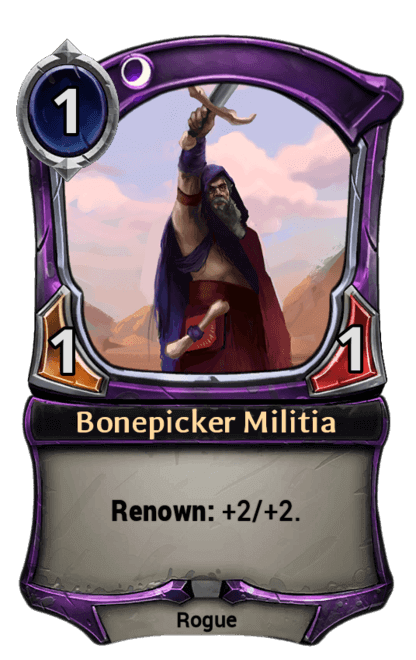 Card image for Bonepicker Militia