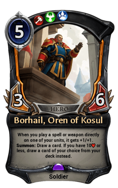 Borhail, Oren of Kosul