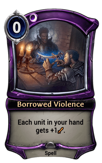 Card image for Borrowed Violence