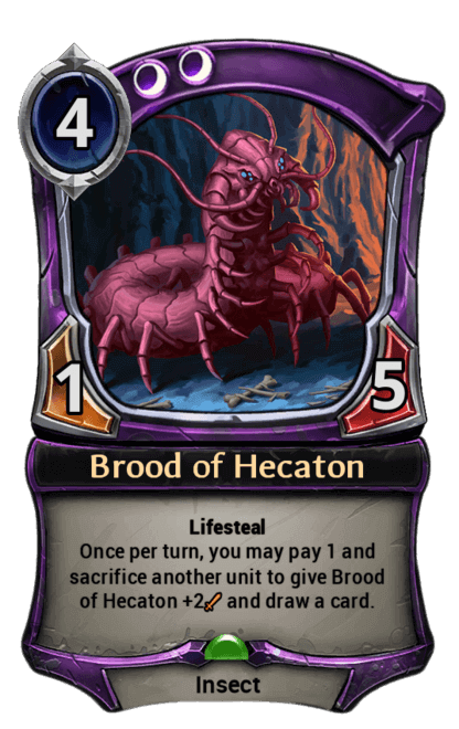 Card image for Brood of Hecaton