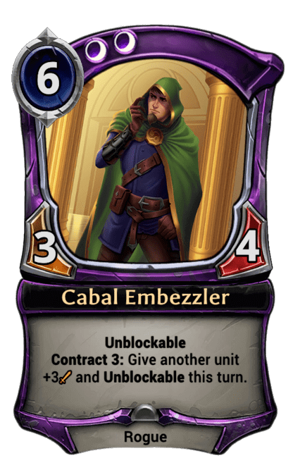 Card image for Cabal Embezzler