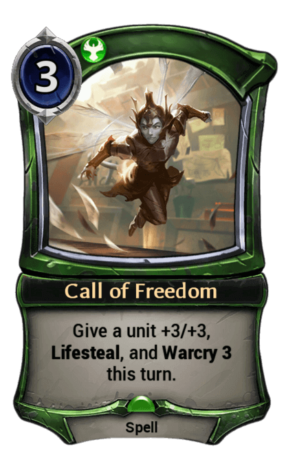 Card image for Call of Freedom