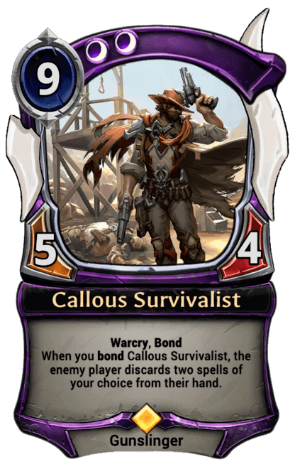 Card image for Callous Survivalist