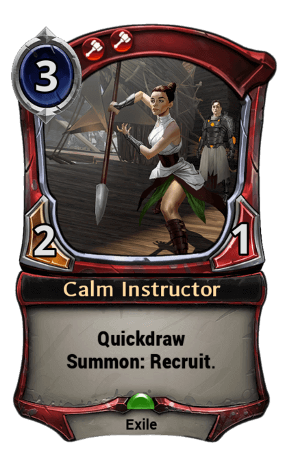 Card image for Calm Instructor