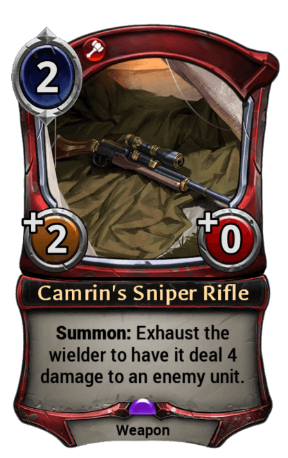 Card image for Camrin's Sniper Rifle