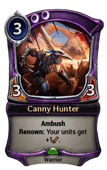 Card image for Canny Hunter