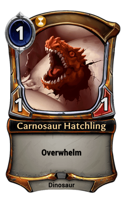 Card image for Carnosaur Hatchling