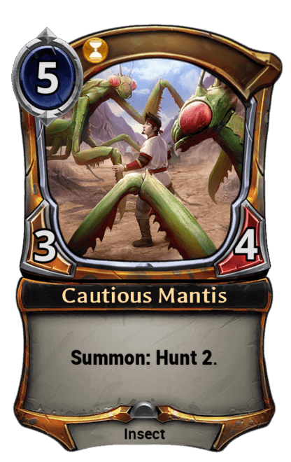 Card image for Cautious Mantis