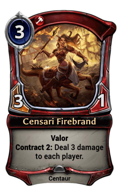 Card image for Censari Firebrand