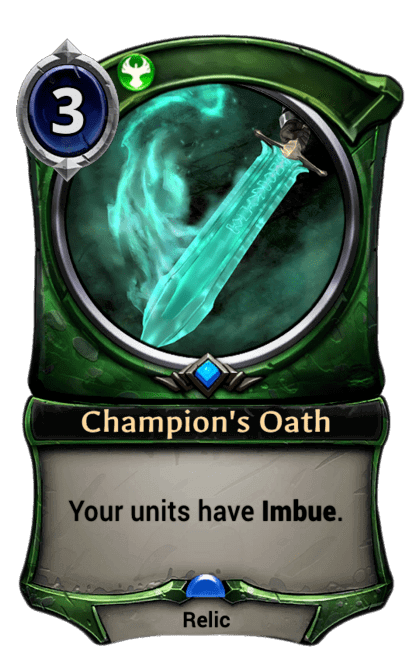 Card image for Champion's Oath