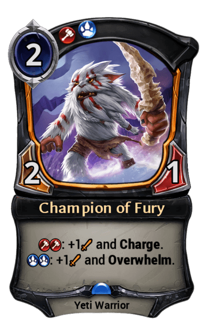 Card image for Champion of Fury