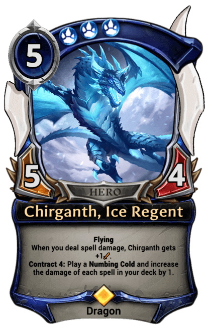 Card image for Chirganth, Ice Regent