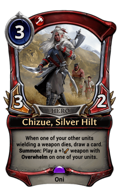 Card image for Chizue, Silver Hilt
