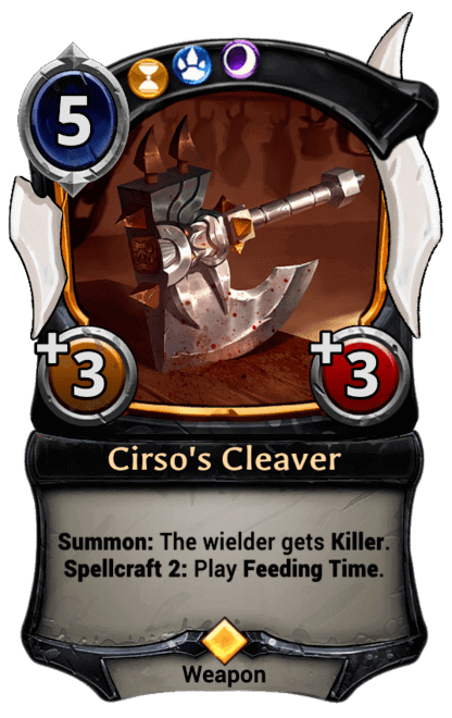 Card image for Cirso's Cleaver