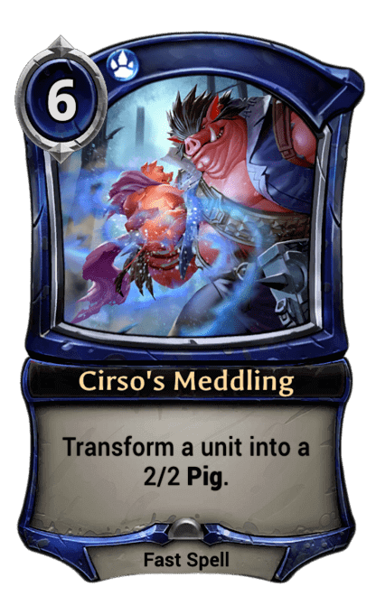 Card image for Cirso's Meddling