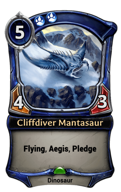 Card image for Cliffdiver Mantasaur