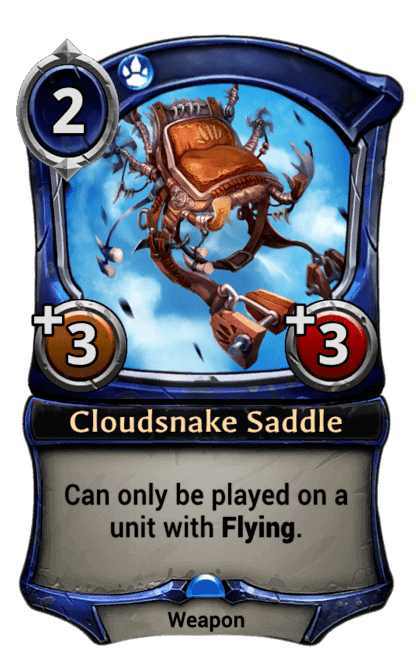 Card image for Cloudsnake Saddle