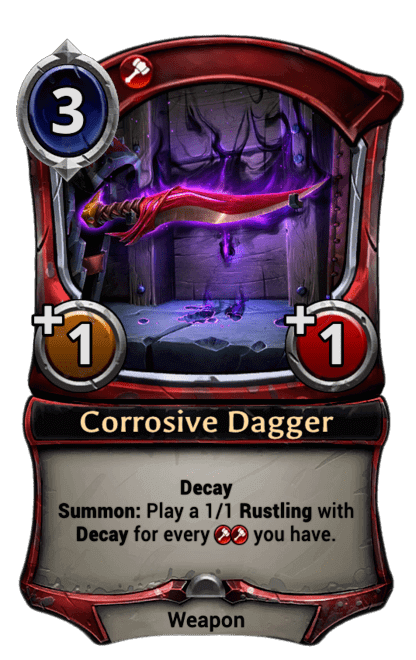 Card image for Corrosive Dagger