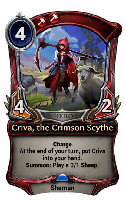 Card image for Criva, the Crimson Scythe