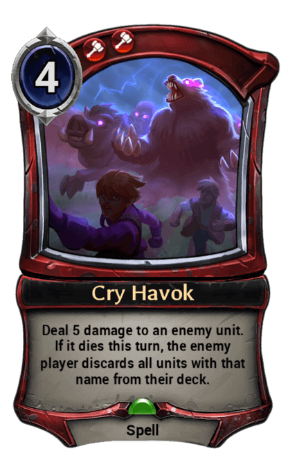 Card image for Cry Havok