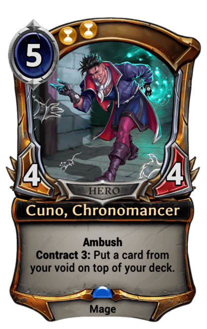 Card image for Cuno, Chronomancer