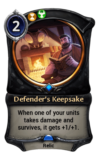 Card image for Defender's Keepsake