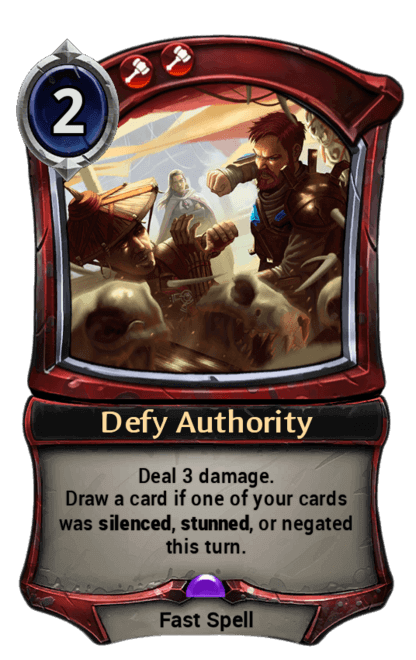 Defy Authority