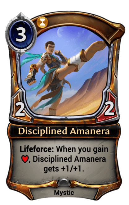 Card image for Disciplined Amanera