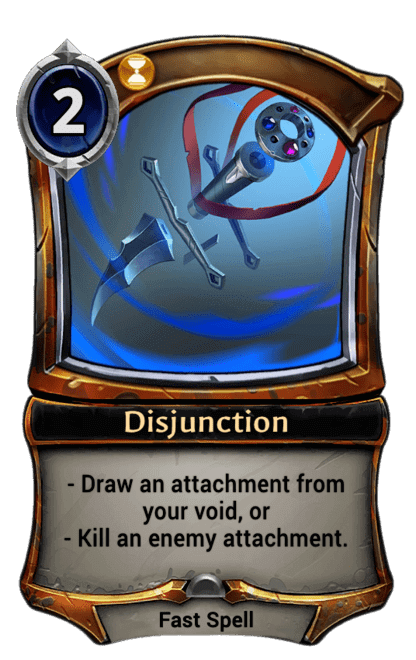Card image for Disjunction