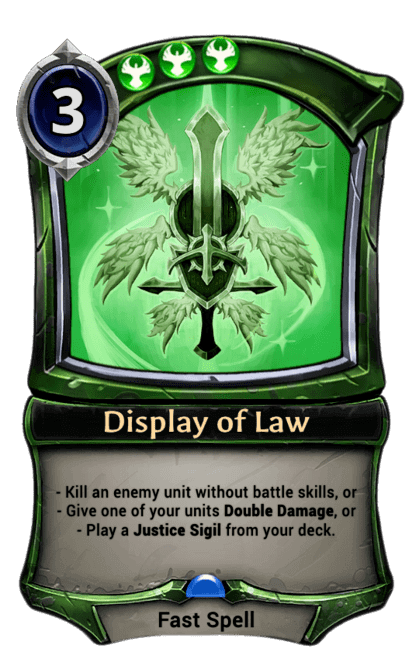 Card image for Display of Law