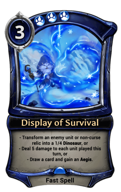 Card image for Display of Survival