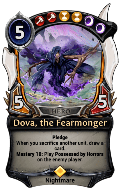 Card image for Dova, the Fearmonger
