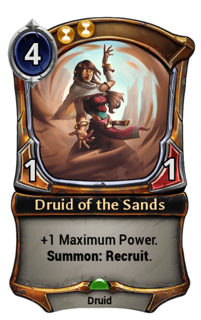 Card image for Druid of the Sands