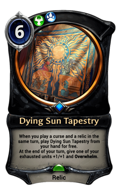 Card image for Dying Sun Tapestry