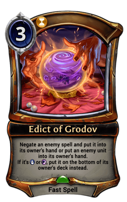 Card image for Edict of Grodov