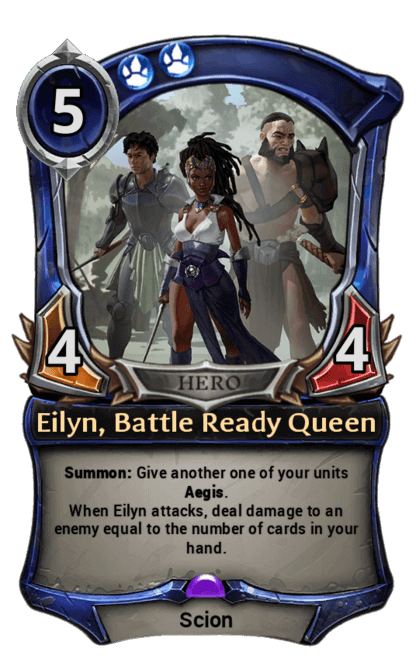 Card image for Eilyn, Battle Ready Queen