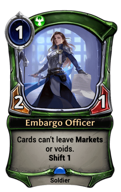 Card image for Embargo Officer