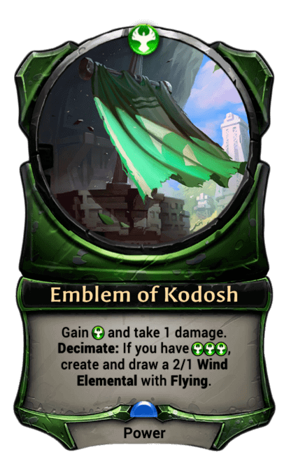 Card image for Emblem of Kodosh