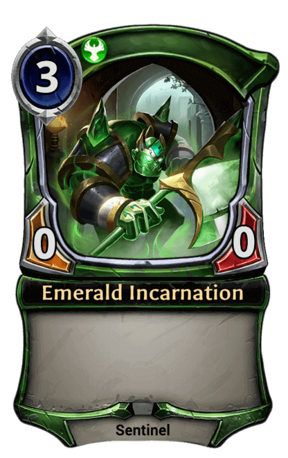 Card image for Emerald Incarnation